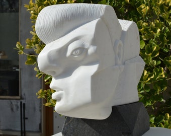 KRONOS - original marble sculpture by Ognyan Chitakov