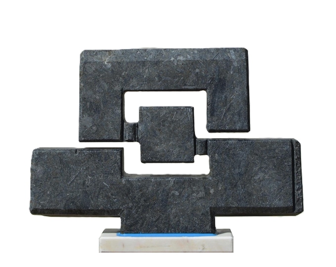 ELEMENT EARTH - original stone sculpture by Ognyan Chitakov