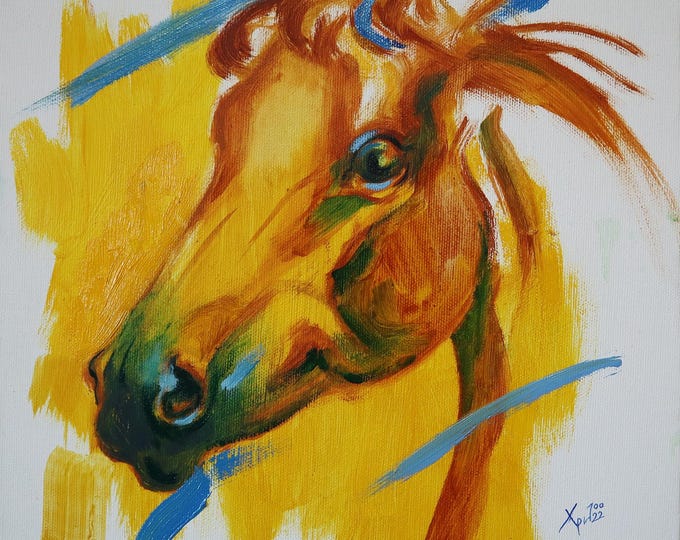 MYTHS 2 - original oil painting by Hristo Hristov