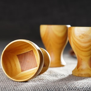 PAWNS - wood shot glasses by Sava Draganov