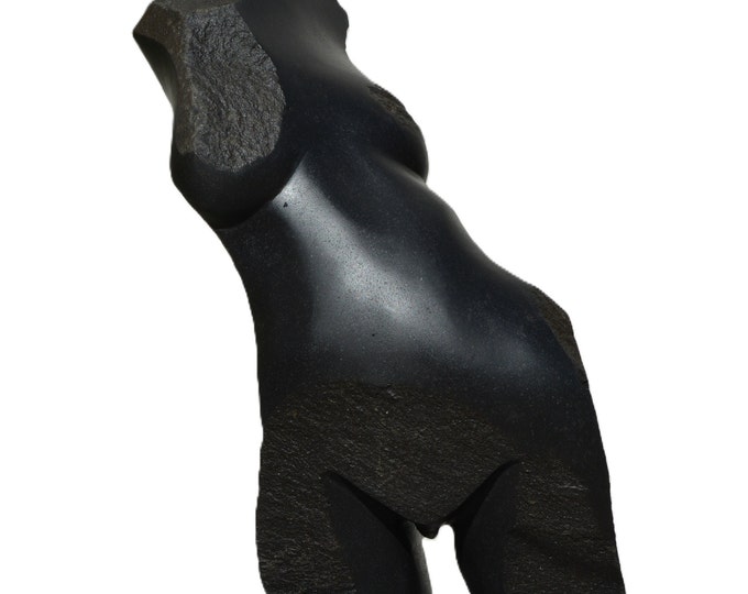 TEMPTING - original stone sculpture by Ognyan Chitakov