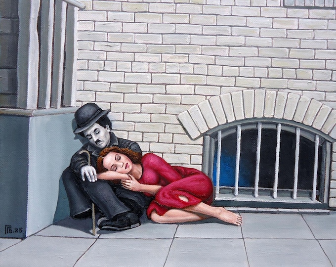 THE DREAM - original oil painting by Grigor Velev