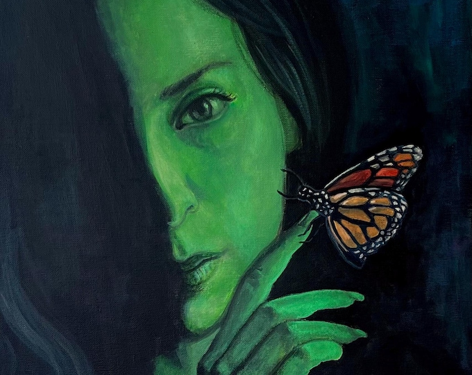 METAMORTHOSIS - original acrylic painting by Nikola Gulev