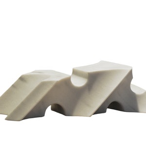 DRAGON OF WISDOM - original marble sculpture by Ognyan Chitakov