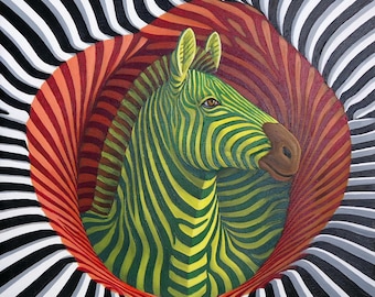 IDENTITY IN MOTION - original oil painting by Grigor Velev