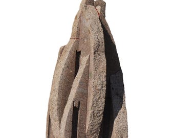 SANCTUM OF SWIRL - original stone sculpture by Ognyan Chitakov