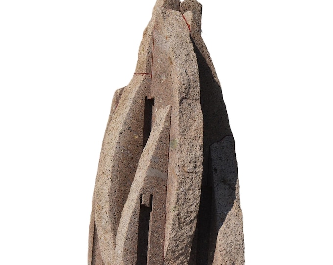 SANCTUM OF SWIRL - original stone sculpture by Ognyan Chitakov