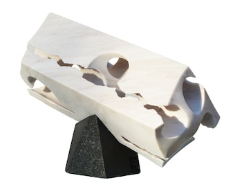 TRUTH - original marble sculpture by Ognyan Chitakov
