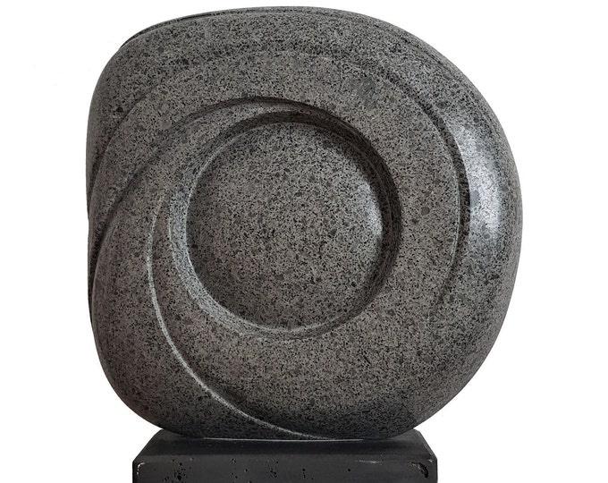 SATORI - INCEPTION - original stone sculpture by Ognyan Hristov