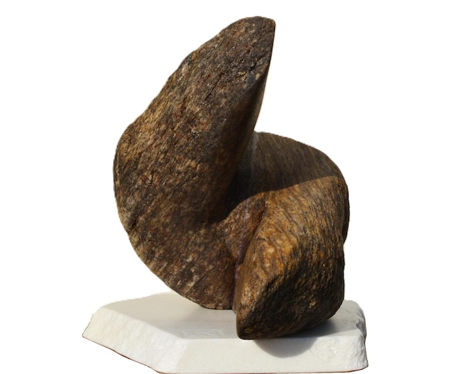 BACK FLIP - original granite sculpture by Ognyan Chitakov