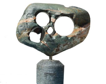 COMET IKEYA-SEKI - original stone sculpture by Ognyan Chitakov