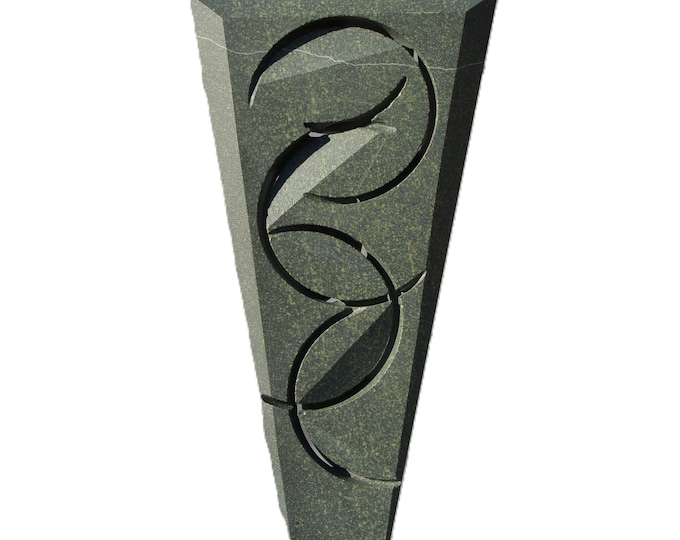 UPSWING - original stone sculpture by Ognyan Chitakov