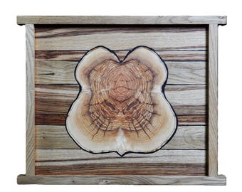 INNER BEAUTY  - original wood wall sculpture by Sava Draganov