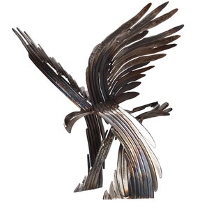 AMBUSH - original steel sculpture by Stevlin Yovchev