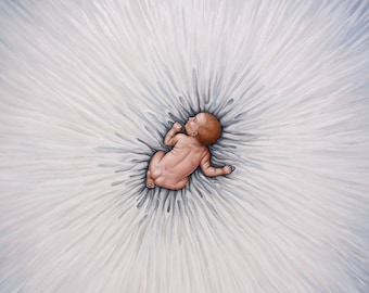 BEGINNING - original oil painting by Grigor Velev
