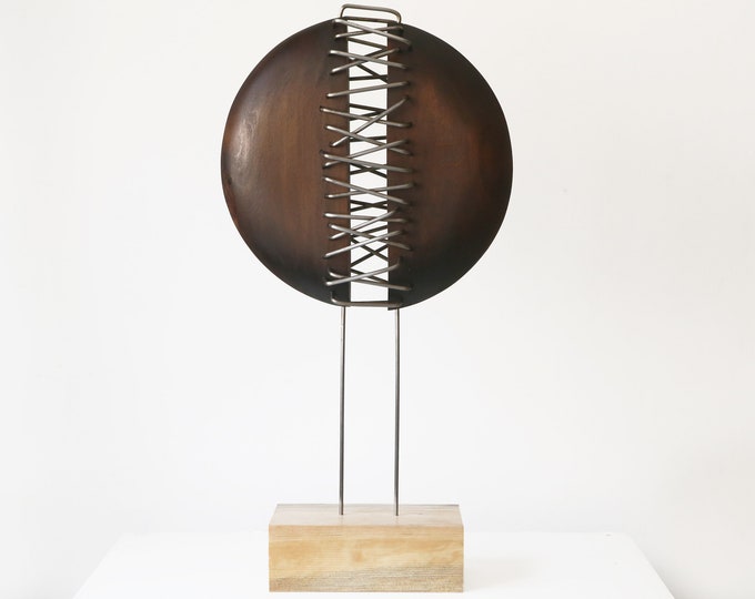 BOUND TOGETHER - original mixed media sculpture by Tsvetan Nikolov