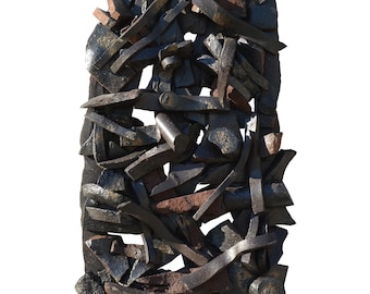 ORIENTAL SOUNDING - original stone wall sculpture by Ognyan Chitakov