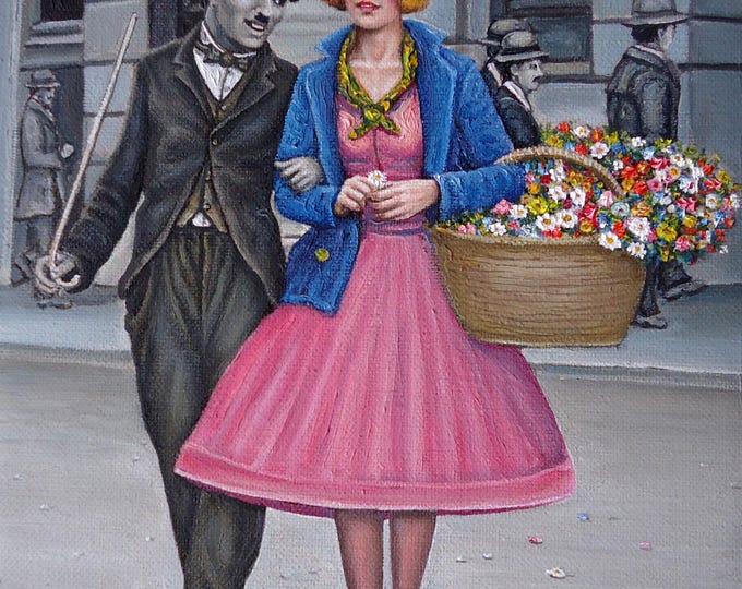 THE WALK - original oil painting by Grigor Velev