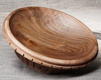 POOL OF WONDERS - sculptural wood bowl by Sava Draganov