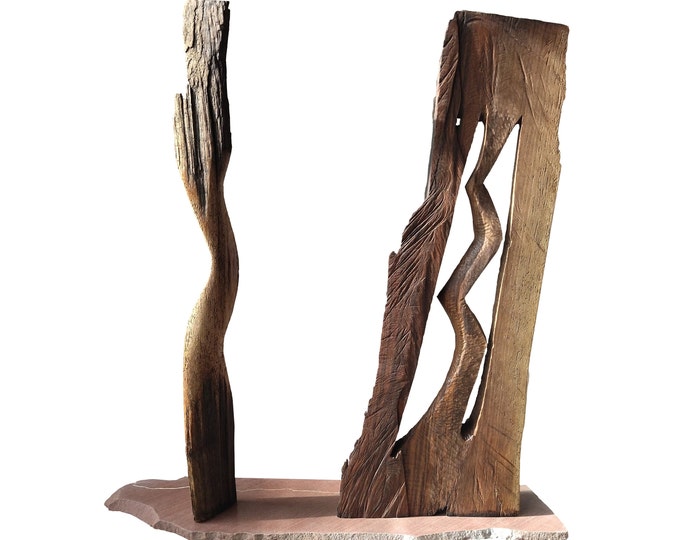 AFTER - original wood sculpture by Rasho Mitev