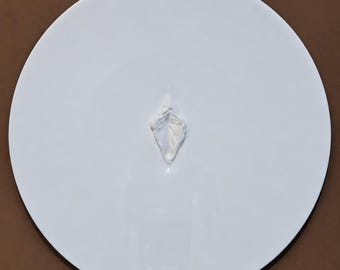 VULVA HYPNOTICA XVIII - original porcelain wall sculpture by Zlatina Krusteva