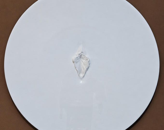 VULVA HYPNOTICA XVIII - original porcelain wall sculpture by Zlatina Krusteva