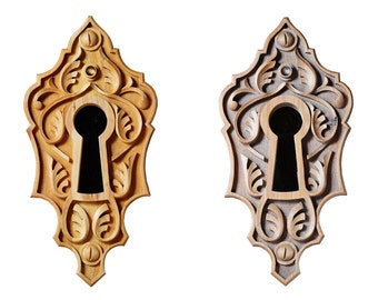 THE KEY LOCKS - two original wood wall sculptures by Sava Draganov