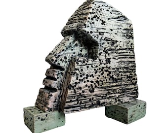 SPHINX - original ceramic sculpture by Rossitza Trendafilova