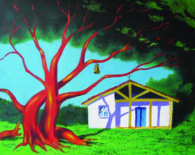 SERENE - original oil painting by Hristo Hristov