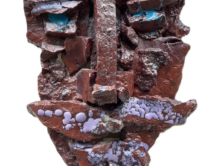 OIN - original stone wall sculpture by Ognyan Chitakov