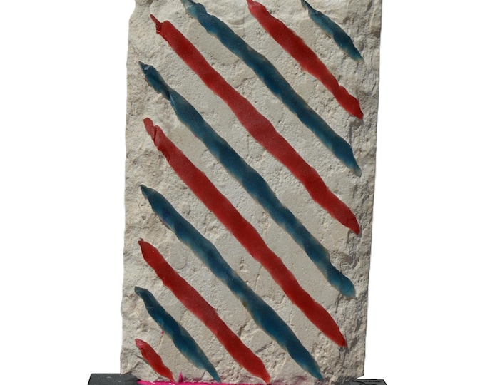 PERSISTENT HUNCH - original limestone sculpture by Ognyan Chitakov