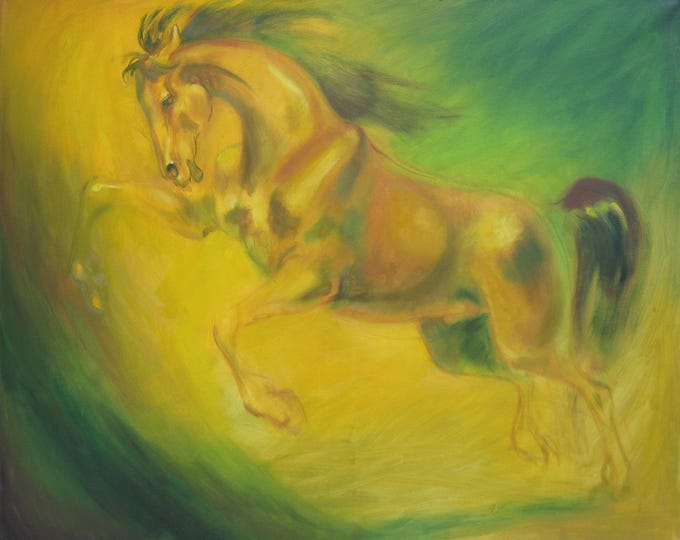 ASCEND - original oil painting by Hristo Hristov
