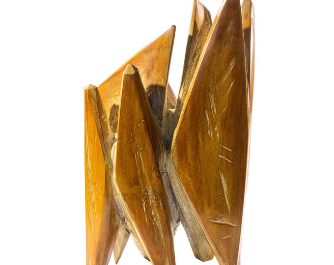 AMBER - original wood sculpture by George Troyanov