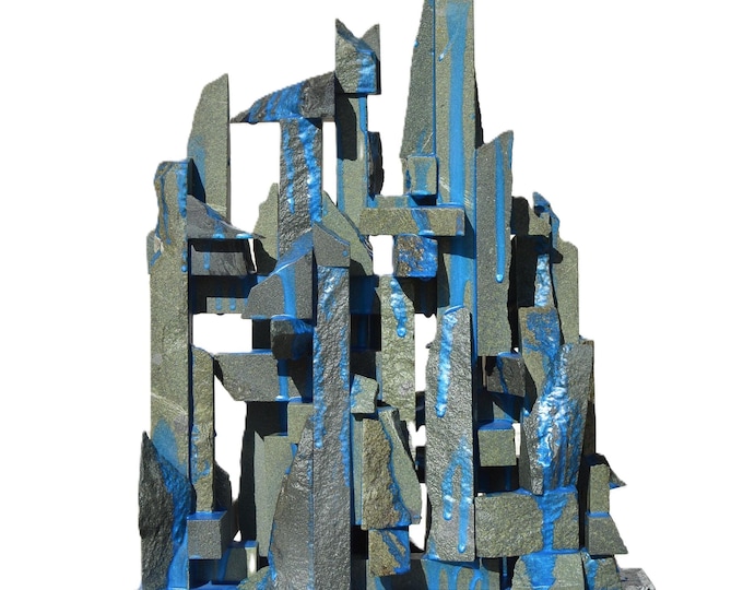FRENCH FJORDS - original stone sculpture by Ognyan Chitakov