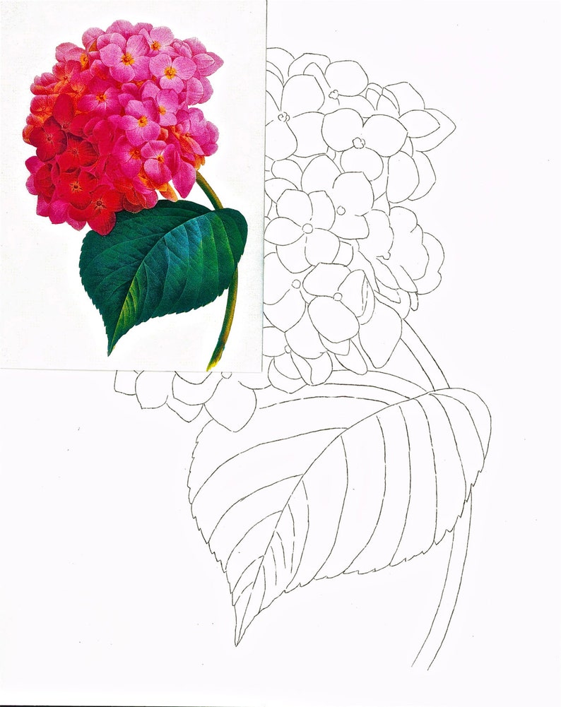 Picture 17 , Pink Flower , Art Party Packs \u0026 Supply Kits
