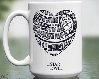 Star Wars Star Love Mug, 15oz Mug