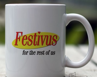 Festivus, 15oz Mug, Seinfeld Holiday Mug