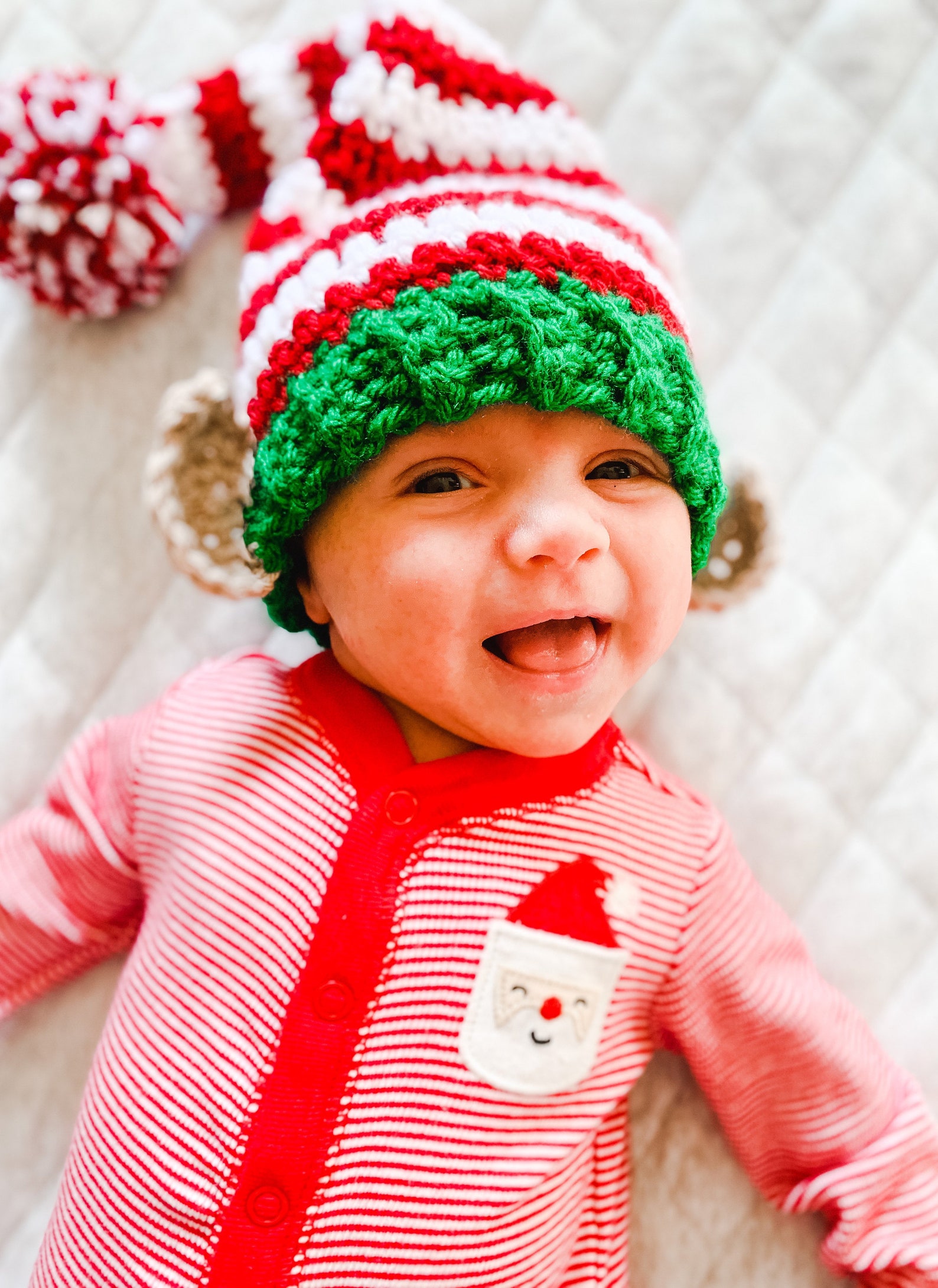 Baby/toddler Elf Hat With Ears - Etsy