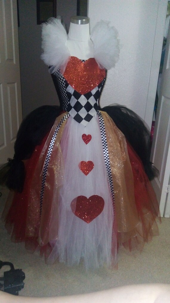 Queen of hearts tutu dress | Etsy