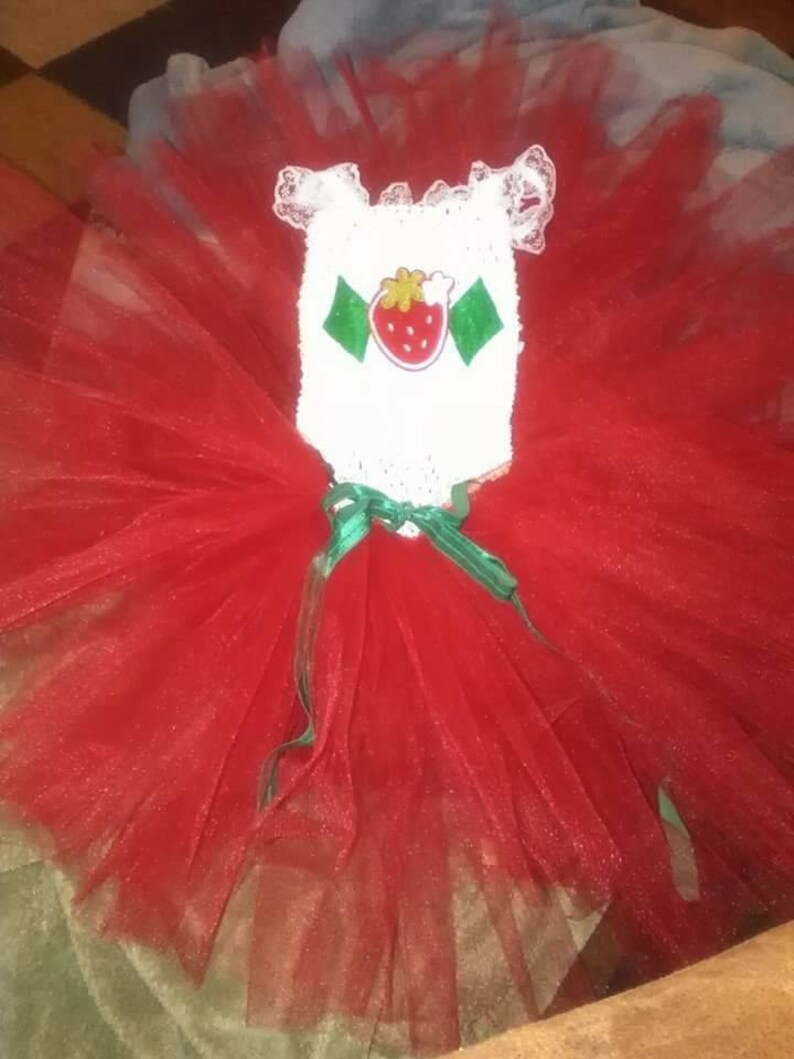 Strawberry ShortCake tutu dress
