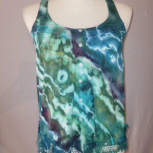 Ice Dyed Tank Top - Small