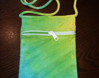 Tie dye purse