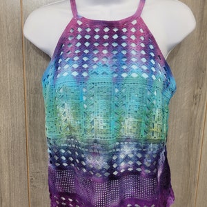 Ice Dyed Tank Top - Small