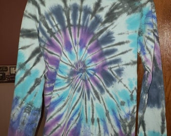 Tie dyed pullover hoodie- Small