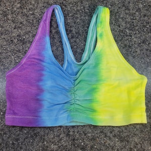 Tie Dyed Sports Bra - Small
