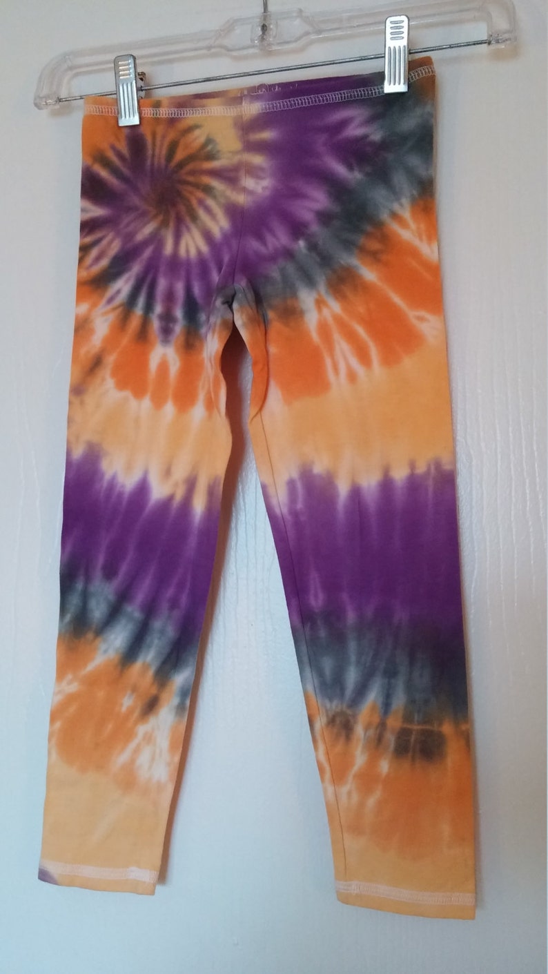 Tie dyed leggings kids
