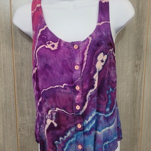 Ice Dyed Tank Top - Small