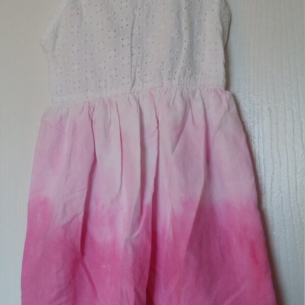 Tie dyed dress -kids