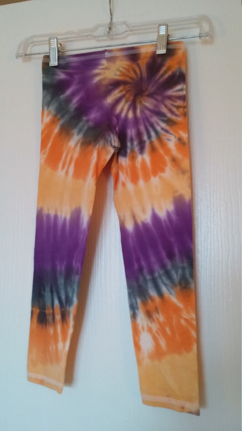 Tie dyed leggings kids
