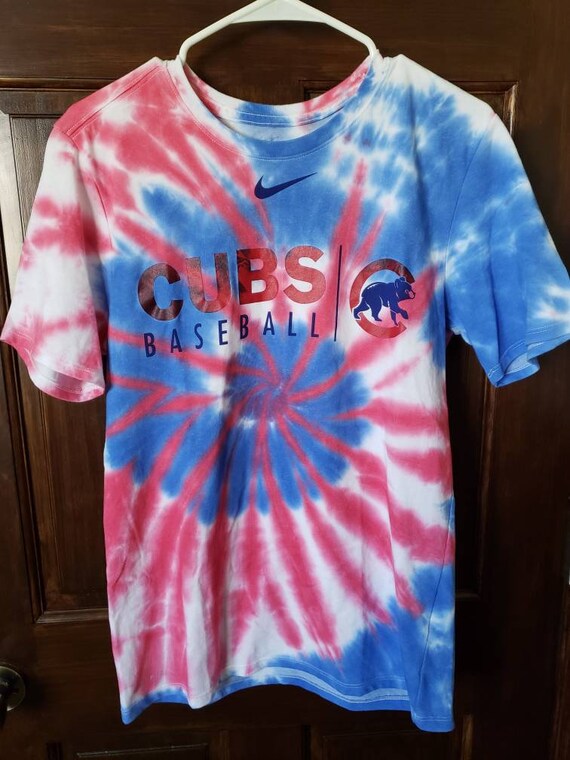 cubs tie dye shirt